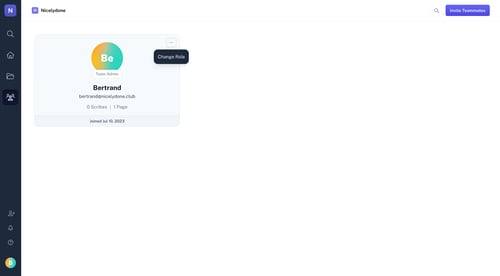 Scribe
			            ux ui design