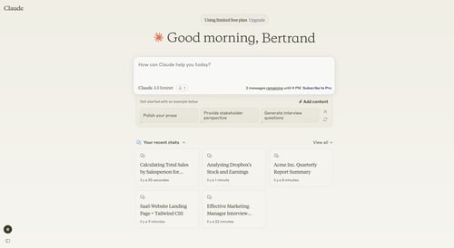 Claude
			      ux ui design