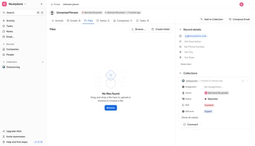Attio
			            ux ui design