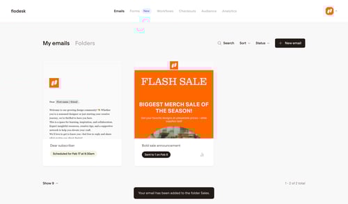Flodesk
			      ux ui design
