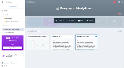 Whimsical
			                  ux ui design