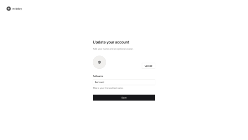Midday
			          ux ui design
