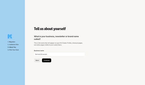 Kit
				about & company mission page example