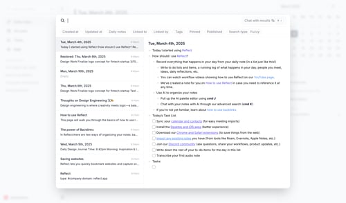 Reflect
			      ux ui design