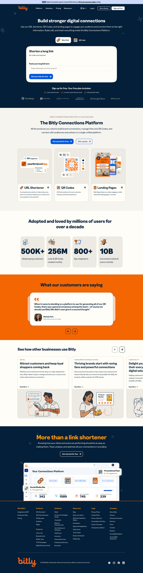 Bitly
			       ux ui design