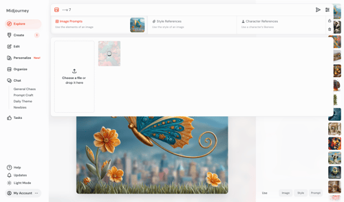 Midjourney
			    ux ui design