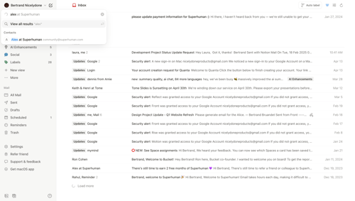 Notion Mail
			         ux ui design
