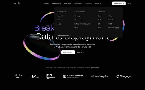 Scale
				dropdown & other states page example
