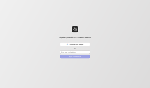 Gather screen example