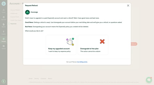 Expensify
			     ux ui design