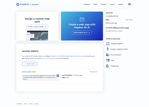 Mapbox
				home page example