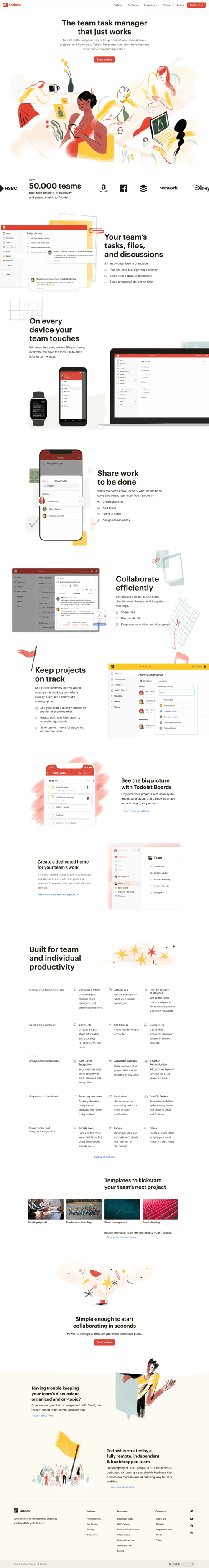 Todoist
			  ux ui design