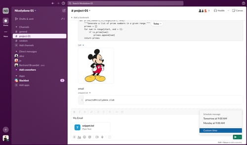 Slack
			         ux ui design