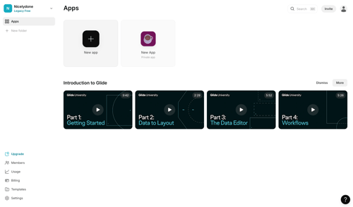 Glide
			   ux ui design