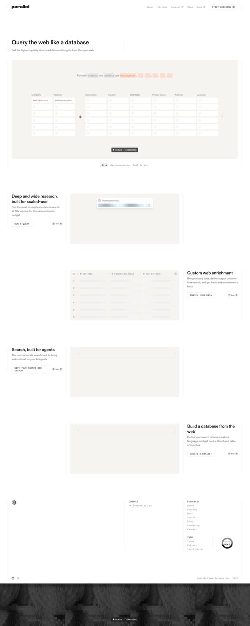Parallel
				create page example