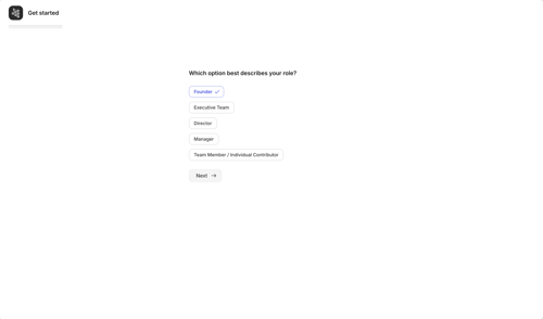 Gather screen example