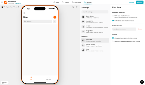 Glide
			    ux ui design
