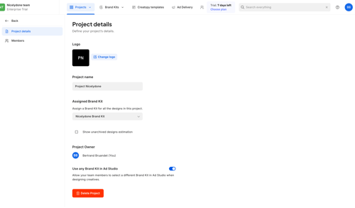Creatopy screen example