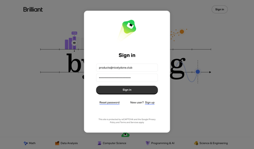 Brillant
			     ux ui design