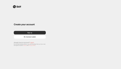Skiff
			        ux ui design