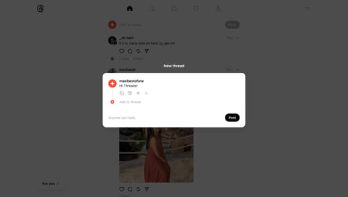 Threads
			   ux ui design