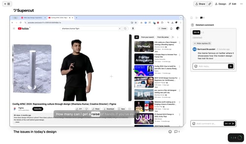 Supercut
			   ux ui design