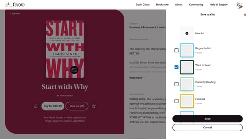Fable
			  ux ui design