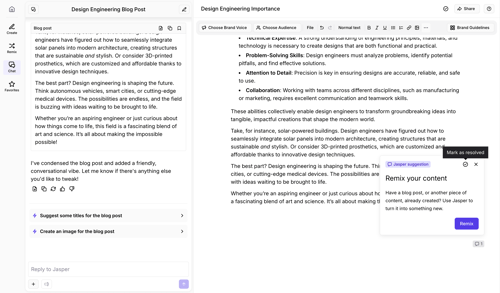 Jasper
			     ux ui design