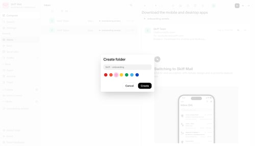 Skiff
			       ux ui design