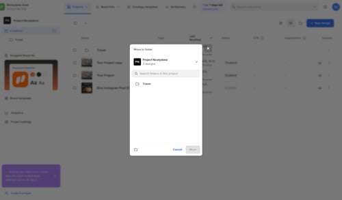 Creatopy screen example