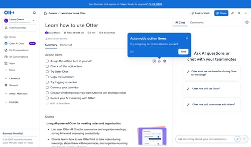 Otter
			             ux ui design