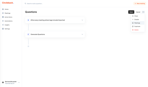 Circleback
			      ux ui design