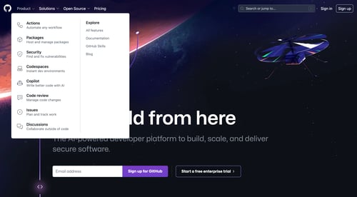 Github
			     ux ui design