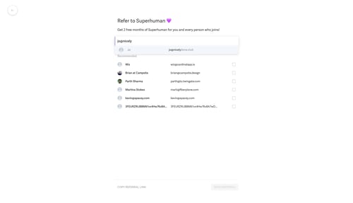 Superhuman
			 ux ui design