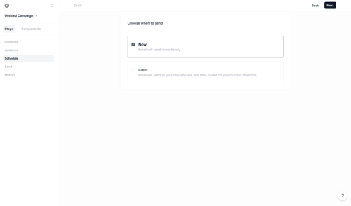 Loops screen example