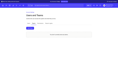 Capsule
			   ux ui design