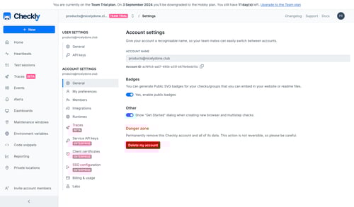 Checkly
			            ux ui design