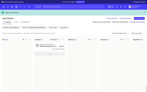 Capsule
			     ux ui design