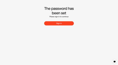 Exactly
				password reset page example
