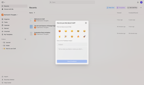 Craft
			   ux ui design