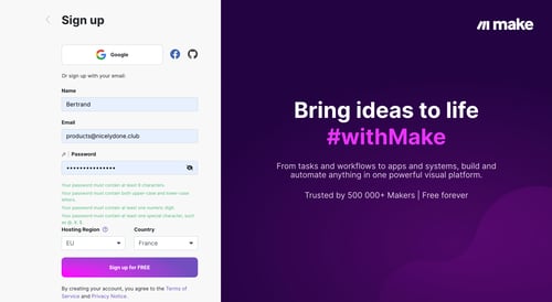 Make
			            ux ui design