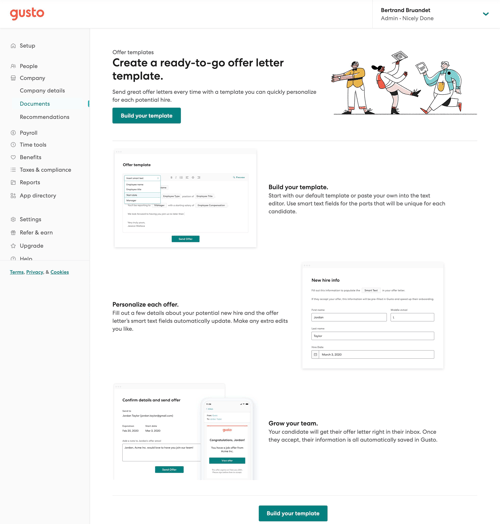 Gusto
			          ux ui design