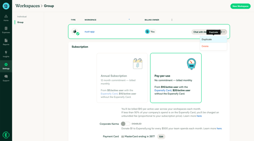 Expensify
			           ux ui design