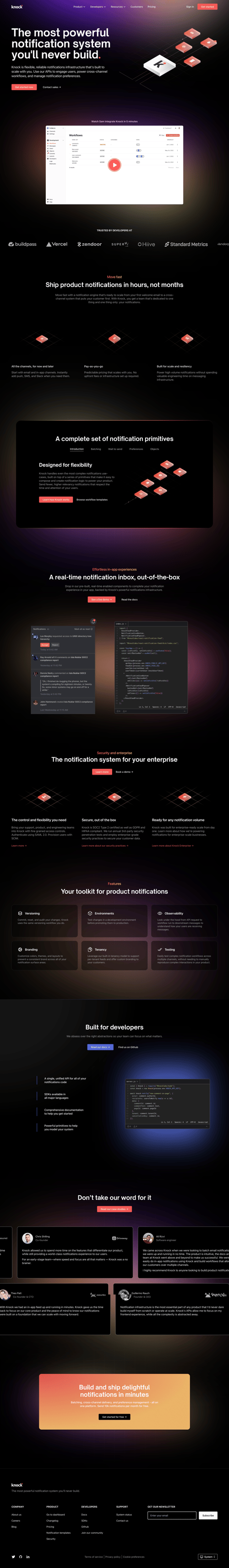 Knock
			  ux ui design