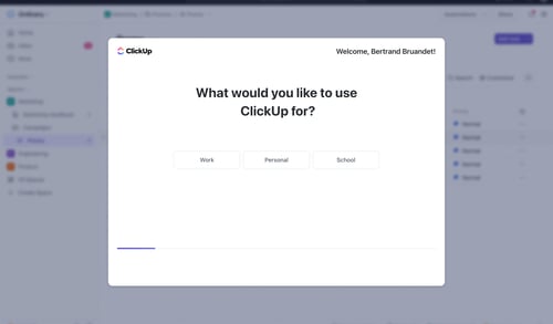 ClickUp
			  ux ui design