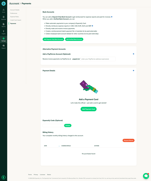 Expensify
			              ux ui design