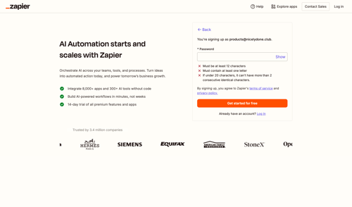 Zapier
			     ux ui design