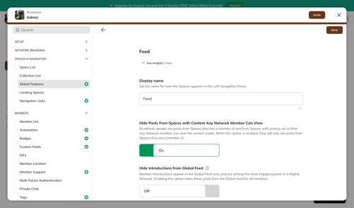 Mighty screen example