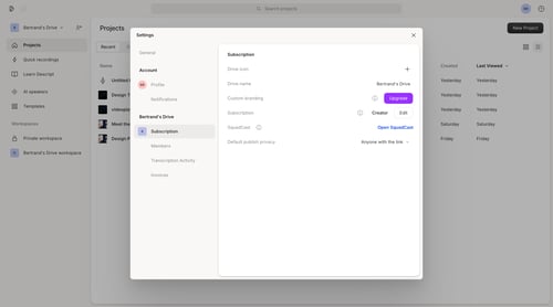 Descript
			          ux ui design