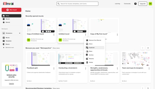 Mural
			          ux ui design